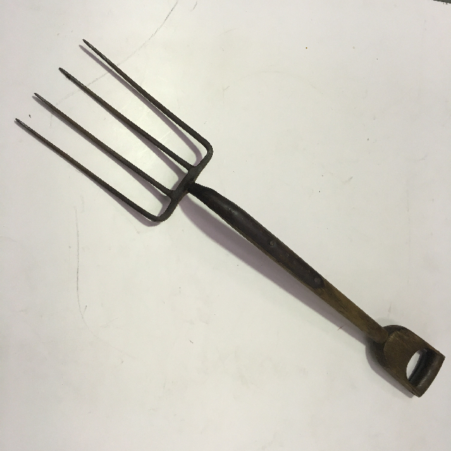 TOOL, Fork - Wooden Handle